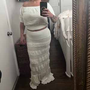 Jens pirate booty skirt and shirt set